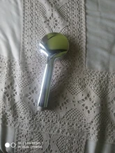 Cabezal de ducha con boquilla presurizada ABS, accesorio de baño, ahorro de agua de alta presión, cabezal de ducha cromado, 1 ud.