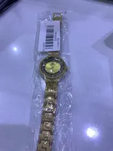 SOXY-Reloj de lujo con diamantes de imitación para Mujer, pulsera femenina de Oro a la moda