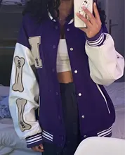 LACIBLE-Chaquetas de bloque de Color de retales para hombre, abrigos de béisbol Unisex, estilo Hip Hop, Fury Bone, Harajuku, chaqueta Bomber de calle, 2020SS