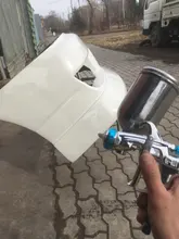 Pistola de pulverización de copa de plástico/Metal W-101 pistola de aire PISTOLA DE PULVERIZACIÓN Manual de mano, CALIDAD DE JAPÓN de 1,0/1,3/1,5/1,8mm, pistola de aire de pulverizador W101