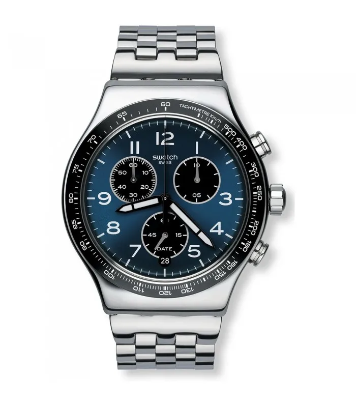 SWATCH WATCH NEW IRONY CHRONO BOXENGASSE 43MM YVS423G | Наручные часы