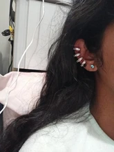 Pendientes de Clip para las orejas para mujer, aretes, chaqueta, pendientes, estilo Punk, venta al por mayor, 1 Uds. Gran oferta