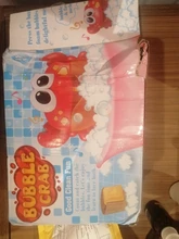 Cangrejo de burbuja musical juguetes bebe juguetes baño  juguetes para niños Piscina bañera jabón automático de la máquina de los cangrejos Rana burbuja Automático de música de la máquina tiktok Venta caliente Estilo