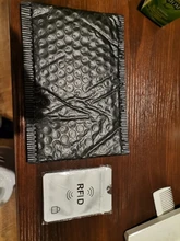 Funda de aluminio con bloqueo NFC para tarjetas de Anti RFID, funda con tarjetero, protección antirrobo para billetera plateada