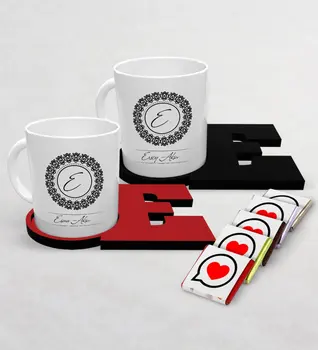 Personalized Custom Sweetheart Dual White Mug Chocolate Letter Cup Coaster Set-2
Personalized Custom Sweetheart Dual White Mug Chocolate Letter Cup Coaster Set-2