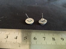 Natural Oval 6x10 8x12 10x14 MM piedra lunar de plata de ley 925 pendientes para las mujeres joyería de la vendimia de la fiesta de compromiso aniversario regalo venta al por mayor