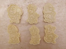 Truest-cortador de pata de Paw para pastel, conjunto de cortadores de galletas, molde de plástico 3D para hornear, herramientas de decoración