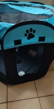 Jaula plegable para perros y mascotas, tienda de campaña para el parque, jaula para hacer ejercicio, jaula para gatos, cubierta de malla impermeable para exteriores de dos puertas