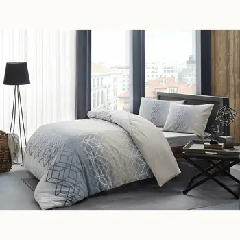 Tac Textile Ranforce Play Soft Feel Hypoallergenic % 100 Cotton 3 Pieces Single Duvet Cover Set with Flat Sheet gray
Tac Textile Ranforce Play Soft Feel Hypoallergenic % 100 Cotton 3 Pieces Single Duvet Cover Set with Flat Sheet gray
