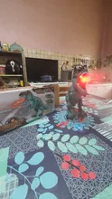 Juguete eléctrico de dinosaurios para caminar, para poner huevos juguete mecánico de gran tamaño, Robot con sonido ligero