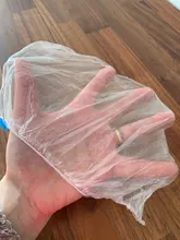 Cubiertas desechables de plástico azul para zapatos, limpiador de zapatos para exteriores, día lluvioso, limpieza, 100 Uds.