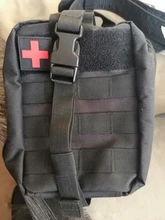 Molle-Bolsa de caza para exteriores, accesorios, riñonera, herramientas de supervivencia, Kits médicos portátiles para cinturones tácticos, mochila de hombro