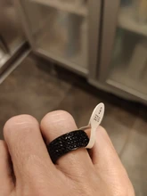 Anillo de boda de acero inoxidable para hombre y mujer, sortija negra de alta calidad, Punk Rock, azul, rojo, verde, cristal, 6, 7, 8, 9, 10 y 11