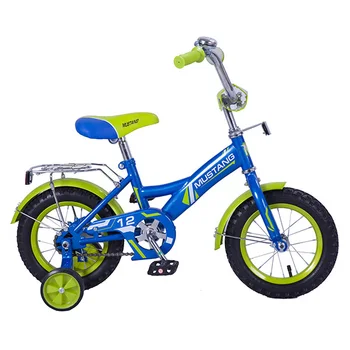 Bicycle for children, wheel size 12 inches, color blue-light green Mustang st12006-gw
Bicycle for children, wheel size 12 inches, color blue-light green Mustang st12006-gw