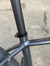 De aleación de aluminio de sujeción sillín bicicleta 28,6/31,8/34,9mm abrazadera del tubo de asiento MTB tubo de sillín de bicicleta abrazadera de sillín
