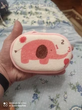 Cepillos de baño productos de ducha cómodos accesorios de toalla suave niños pequeños frotan bebé frotar cuerpo lavar esponja de algodón