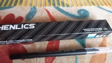 HENLICS delineador de ojo delineador color negro resistente al agua lápiz gran maquillaje de Ojos de larga duración de trazador de líneas del ojo Pen ojo cosmética herramienta + Sacapuntas de lápiz maquillaje mujer