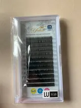Yelix L Curl extensiones de pestañas 8-15mm mezcla de mate de visón pestañas extensión individuales pestañas L +/LU/M rizo maquillaje pestañas falsas