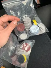 Abrasives Polishing-Tools Sanding-Discs NEWONE 25mm 100pcs/Set Hook Loop for Backer-Plate