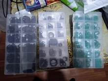 Juntas tóricas de Arandela de goma, juego de juntas tóricas negras, arandelas de nitrilo de alta calidad para juntas de coche