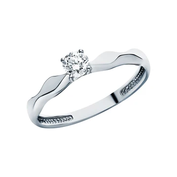 Gold ring with diamonds sunlight sample 585 
Gold ring with diamonds sunlight sample 585