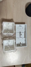 Wall-Mounting-Box Wall-Touch-Switch Eu/Uk-Socket Popular Cassette Esooli for Back-Box