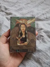 Tarjetas de oráculo de Los Ángeles y los descendientes, cartas selladas y adivinación de 55 cartas, cartas de oráculo para fiesta de mesa, guía, Tarot