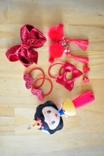 Horquilla para niña y niño, cuerda para el pelo, peine de princesa, caja de regalo ornamental, conjunto de Navidad