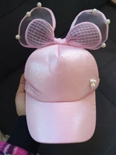 Baseball-Cap Snapback Spring Hip-Hop-Caps Rabbit-Ear Girls Kids Children Summer Sun-Hat