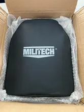MILITECH-placa a prueba de balas de aluminio y PE NIJ IV, Al2O3, óxido de aluminio, NIJ IV, Panel balístico independiente, nivel NIJ, 4 placas ESAPI