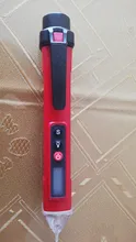 Detector de voltaje VC1010, bolígrafo de contacto Analizador de CA inteligente, bolígrafo eléctrico, Sensor LED, probador de corriente de voltios