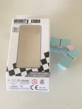 Rompecabezas cuadrado de cubo mágico infinito para niños y adultos, juguete de descompresión para aliviar el estrés, juego de mano divertido, laberinto de cuatro esquinas