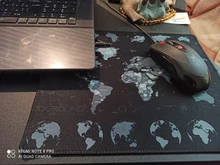 Alfombrilla de ratón grande para Gaming alfombrilla grande para el ratón, alfombrilla de ratón para ordenador, alfombrilla tallada para mapa del mundo, alfombrilla para teclado de escritorio