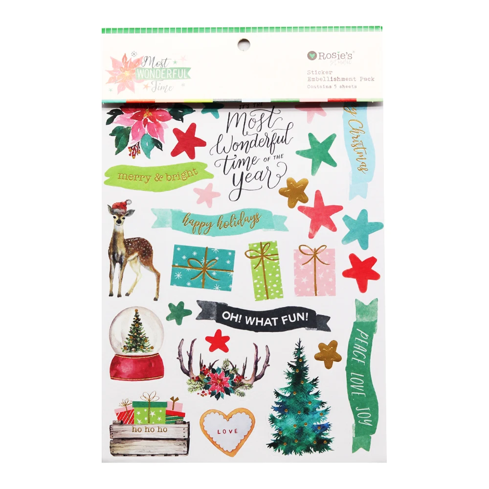 CRZCrafter Paper Stickers Embellishments Foil Christmas Design For Scrapbooking Cardmaking Journal Self Adhesive Pack Decoration
CRZCrafter Paper Stickers Embellishments Foil Christmas Design For Scrapbooking Cardmaking Journal Self Adhesive Pack Decoration