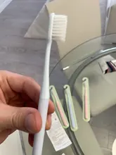 Xiaomi-cepillo de dientes Mijia, Original, redondo, suave y superfino, para limpieza profunda del sarro, 10 Uds.