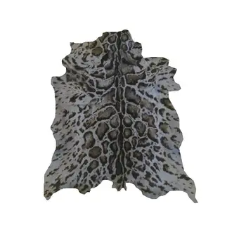 Genuine goat skin mat printed ocelot 100x75 cm 
Genuine goat skin mat printed ocelot 100x75 cm