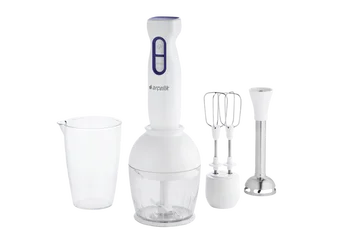 Arcelik K1253 Blender Electric Kitchen Mixer 550W 4-in-1 Stainless Steel Juicer Fruit Portable Food Processor Made in Turkey
Arcelik K1253 Blender Electric Kitchen Mixer 550W 4-in-1 Stainless Steel Juicer Fruit Portable Food Processor Made in Turkey