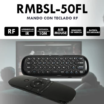 RMBSL-50FL keyboard knob, QWERTY,RF, motion Sensor, 6 axis, wireless technology, Compatible, smart TV/PC/Android box
RMBSL-50FL keyboard knob, QWERTY,RF, motion Sensor, 6 axis, wireless technology, Compatible, smart TV/PC/Android box
