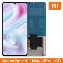 Écran tactile lcd AMOLED Xiaomi MI NOTE 10, NOTE 10 PRO, NOTE 10 LITE, cc9 pro, sans cadre, livraison 24H espagne=