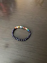 Pulsera de piedras naturales para hombre y mujer, brazalete de cuentas con sistema Solar, Chakra, Yoga, para amantes de los ocho planetas