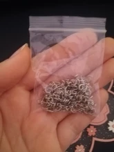 Anillos de salto de bucle abierto 200 unids/lote 4 5 6 7 8 mm JumpRings abiertos para hacer joyería DIY collar pulsera hallazgos conector suministros