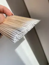 Hisopos de algodón y madera palo para limpieza de oídos de labios delineador de ojos tatuaje maquillaje cosméticos herramientas joyería limpio palos brotes