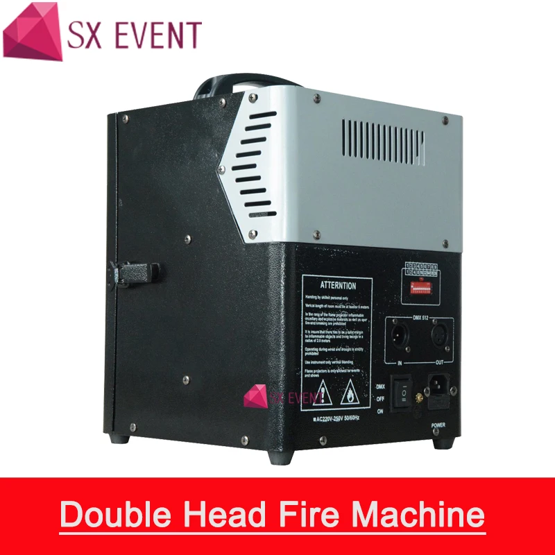 200W DMX512 Fire Machine Stage Lighting Effect Equipments Professional Double Heads Fire Machine Perfect For Party Wedding Shows
200W DMX512 Fire Machine Stage Lighting Effect Equipments Professional Double Heads Fire Machine Perfect For Party Wedding Shows