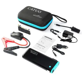 CATUO 20000mAh Portable Auto Car Jump Starter Battery Booster with USB Power Bank LED Flashlight for Truck Motor Boat
CATUO 20000mAh Portable Auto Car Jump Starter Battery Booster with USB Power Bank LED Flashlight for Truck Motor Boat
