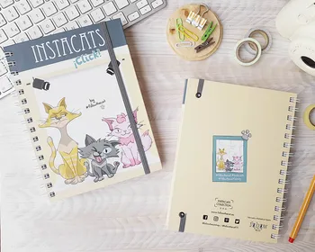 Pretty and funny notebook with drawings of cats. Design and quality Matte Finish Made in Barcelona Thick and practical.
Pretty and funny notebook with drawings of cats. Design and quality Matte Finish Made in Barcelona Thick and practical.