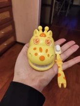 Cepillo de dientes de jirafa para niños, modelo de enseñanza de dientes de Modelo Dental, cepillado educativo, juguete Dental, regalos