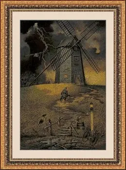 CROSS STITCH KIT PANDATHREAD NOVELTIES 34605 
CROSS STITCH KIT PANDATHREAD NOVELTIES 34605