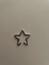 Pendiente de cartílago falso para mujeres, pendientes de Clip de estrella, Color dorado, sin Piercing, 1 Uds., 2020