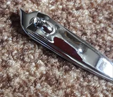 Cortauñas de acero inoxidable, cortador, cuchilla recortadora, herramientas de manicura pedicura, profesional, dedos del pie, Juego de 2 cortadoras estilo