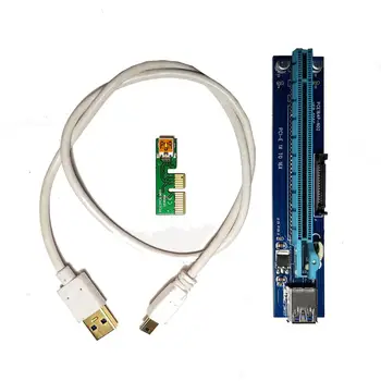 Riser PCI-Express 1x SATA POWER raiser Mining PCI-E low profile connector 
Riser PCI-Express 1x SATA POWER raiser Mining PCI-E low profile connector